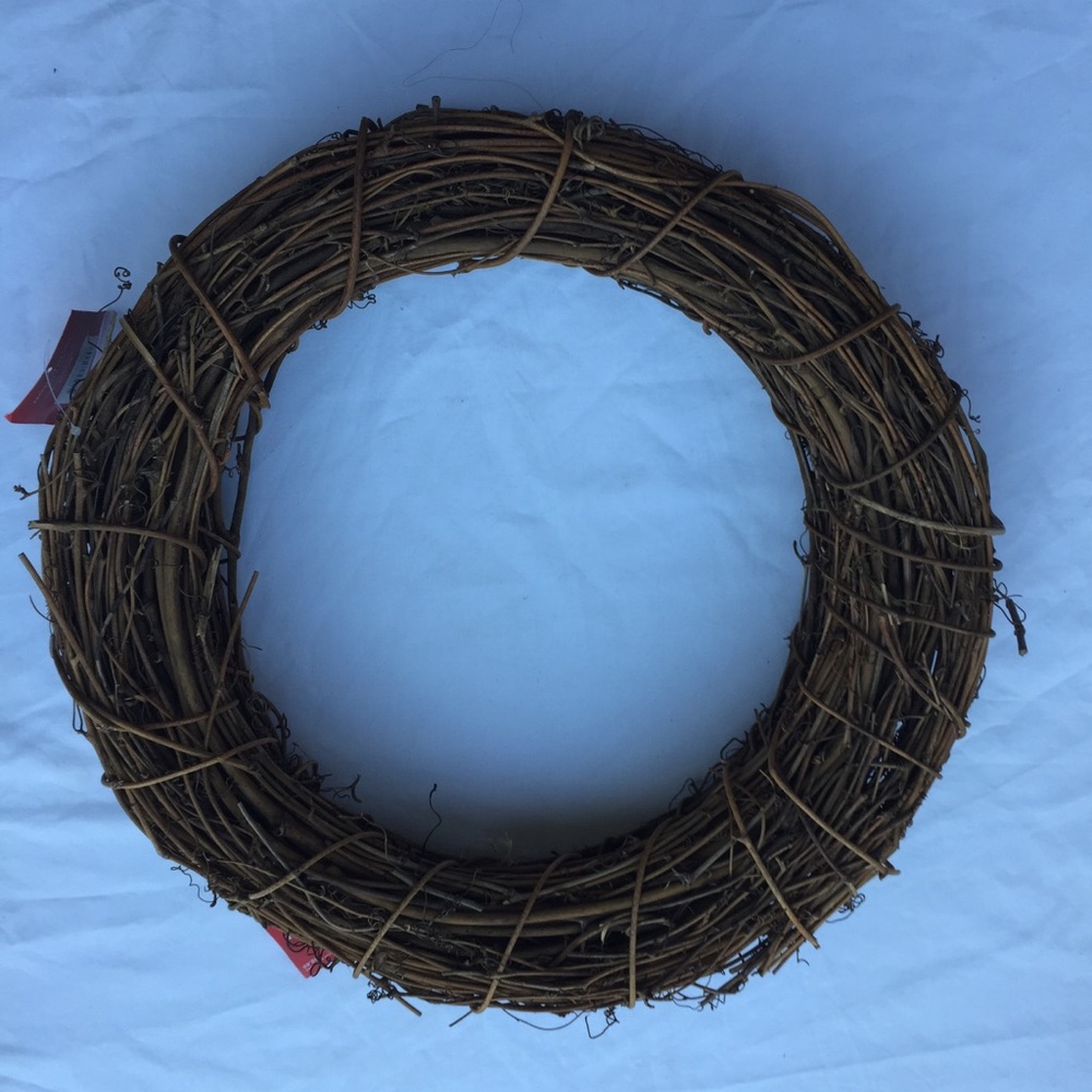 Two DIY ready to decorate wreaths